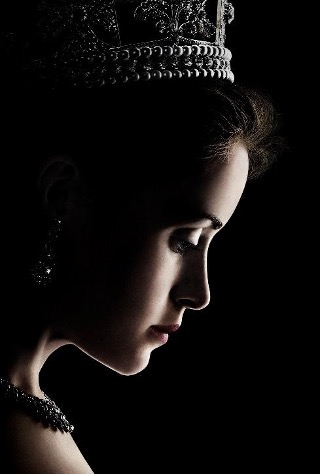 Publicity still of Claire Foy as The Queen, in The Crown
